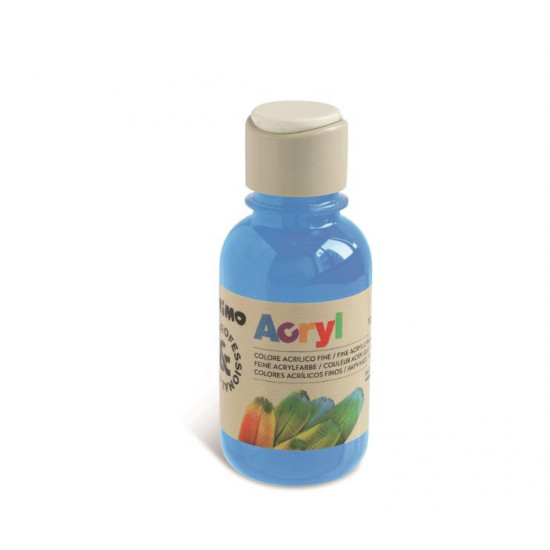 აკრილის საღებავი 125510 Acrylic paint 125 ml bottle with flow control cap light blue საკანცელარიო და საოფისე აკრილის საღებავი 125510 Acrylic paint 125 ml bottle with flow control cap light blue აკრილის საღებავი 125510 Acrylic paint 125 ml bottle with flow control cap light blue