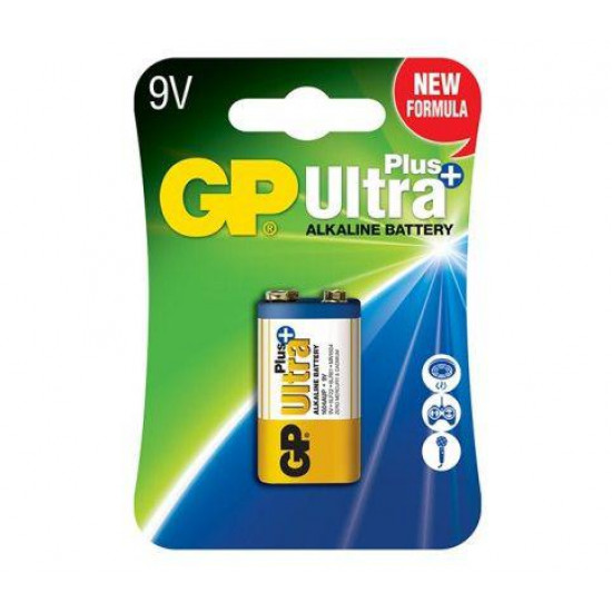 ელემენტი GPPVA9VUP009 1604AUP-U1 ULTRA+ ALKALINE (6LF22) GP საკანცელარიო და საოფისე ელემენტი GPPVA9VUP009 1604AUP-U1 ULTRA+ ALKALINE (6LF22) GP ელემენტი GPPVA9VUP009 1604AUP-U1 ULTRA plus ALKALINE (6LF22) GP