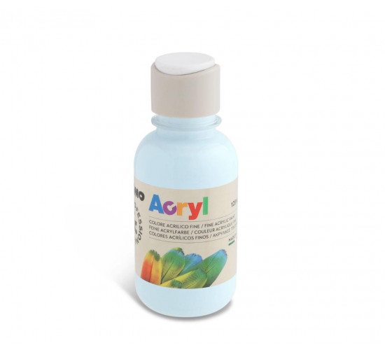 აკრილის საღებავი 125512 Acrylic paint 125 ml bottle with flow control cap aquamarine