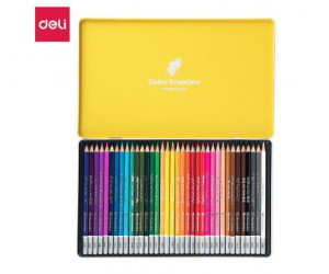 ფერადი ფანქარი 36 ფერი Deli Stationery