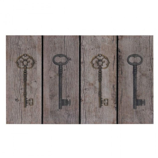 ფეხსაგები BV Residence Keys 45x75 სახლი და ეზო, იატაკის საფარები ფეხსაგები Hamat BV Residence Keys 45x75 ტექნიკური მახასიათებლები:• მწარმოებელი: Hamat BV• მასალა: 95% რეციკლირებული რეზინა• სისქე: 10 მმ• ზომები: 45 × 75 სმ ფეხსაგები BV Residence Keys 45x75