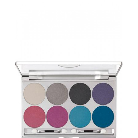 VIVA BRILLIANT COLOR PALETTE 8 COLORS სუნამო და კოსმეტიკა Viva Brilliant Color in an elegant mirror palette with 8 colors. VIVA BRILLIANT COLOR PALETTE 8 COLORS