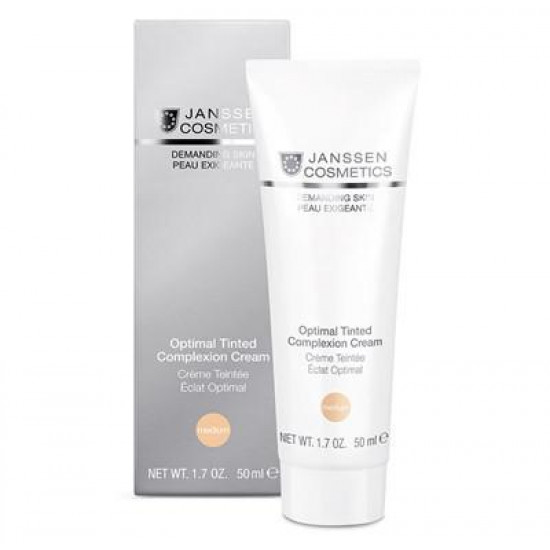 COSMETICS ოპტიმალური კომპლექსის კრემი სუნამო და კოსმეტიკა შეფერილი დღის დამცავი კრემი SPF 10-ით მომთხოვნი კანისთვის. COSMETICS ოპტიმალური კომპლექსის კრემი