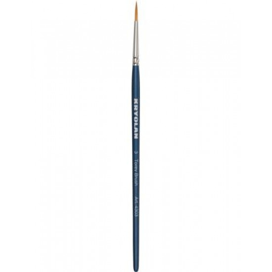 TOREY ROUND BRUSH 3 სუნამო და კოსმეტიკა Top-quality synthetic Japanese Fibres are used by carefully selected brushmakers to craft this professional make-up brush. TOREY ROUND BRUSH 3