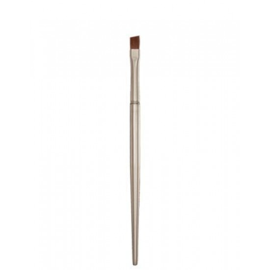 PREMIUM ANGLED FLAT BRUSH 10 სუნამო და კოსმეტიკა Premium Angled Flat Brush made of high-quality natural hair is ideal for shaping eyebrows and for applying eyeliner. PREMIUM ANGLED FLAT BRUSH 10