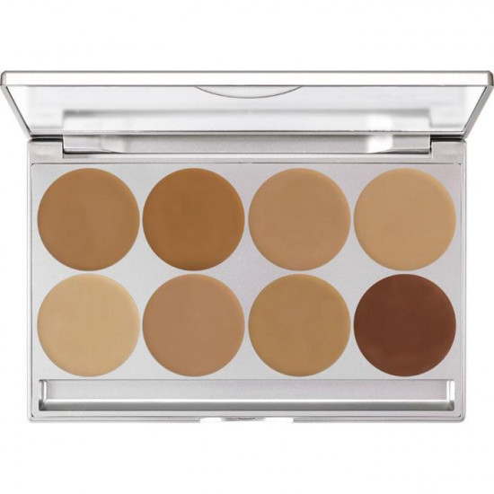 HD MICRO FOUNDATION CREAM PALETTE სუნამო და კოსმეტიკა HD Micro Foundation Cream in an elegant mirror palette. HD MICRO FOUNDATION CREAM PALETTE
