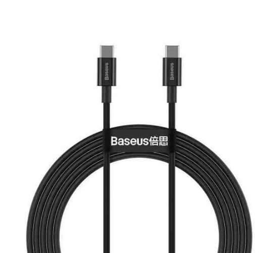 Superior Series Fast Charging Data Cable Type-C to Type-C 100W 2m