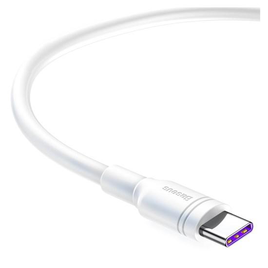 Double Ring Huawei Quick Charge Cable Type-C 5A 2m CATSH-C02 მობილურის აქსესუარები, ტელეფონები ბრენდი: Baseus კაბელის ტიპი: male-female კონექტორები: Type C-USB სიგრძე: 2000mm ტიპი: Cable ფერი: White Double Ring Huawei Quick Charge Cable Type-C 5A 2m CATSH-C02