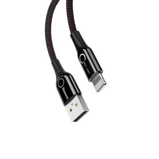 C-shaped Light Intelligent Power-Off Cable CALCD-01 მობილურის აქსესუარები, ტელეფონები ბრენდი: Baseus კაბელის ტიპი: male-male კონექტორები: Lightning-USB ტიპი: Cable ფერი: Black C-shaped Light Intelligent Power-Off Cable CALCD-01