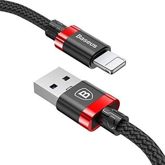 Golden Belt Series USB Cable Lightning 1.5M CALGB-A19 მობილურის აქსესუარები, ტელეფონები ბრენდი: Baseus კაბელის ტიპი: male-male კონექტორები: Lightning-USB სიგრძე: 1500mm ტიპი: Cable ფერი: Red Golden Belt Series USB Cable Lightning 1.5M CALGB-A19