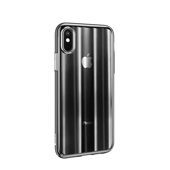 Aurora Case Apple iPhone XS WIAPIPH58-JG01 მობილურის აქსესუარები, ტელეფონები მწარმოებელი ბრენდი: Baseus განკუთვნილი ბრენდისთვის: Apple წარმოებულია მოდელისთვის: Apple iPhone X/XS მობილური ჩასადების ტიპი: TPU-Silicone ფერი: black Aurora Case Apple iPhone XS WIAPIPH58-JG01