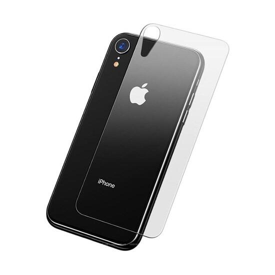 0.3mm Full Tempered Glass Rear Protector Apple iPhone XR Transparent მობილურის აქსესუარები, ტელეფონები ბრენდი: Baseus დამზადებულია ბრენდისთვის: Apple დამცავის ტიპი: 3D დამზადებულია მოდელისთვის: Apple iPhone XR ფერი: transparent Glass Rear Protector Apple iPhone XR Transparent