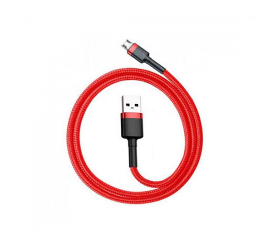 Cafule Cable Micro USB 2.4A 1m CAMKLF-B91-Black