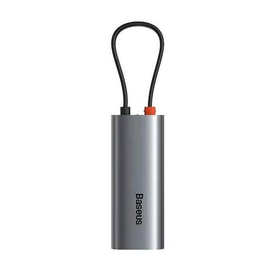 Steel Cannon Series USB A Gigabit LAN Adapter CAHUB-AD0G Dark მობილურის აქსესუარები, ტელეფონები ბრენდი: Baseus კონექტორები: USB A & Type-C Bidirectional Gigabit LAN Adapter სიგრძე: 12mm ტიპი: adapter Steel Cannon Series USB A Gigabit LAN Adapter CAHUB-AD0G Dark