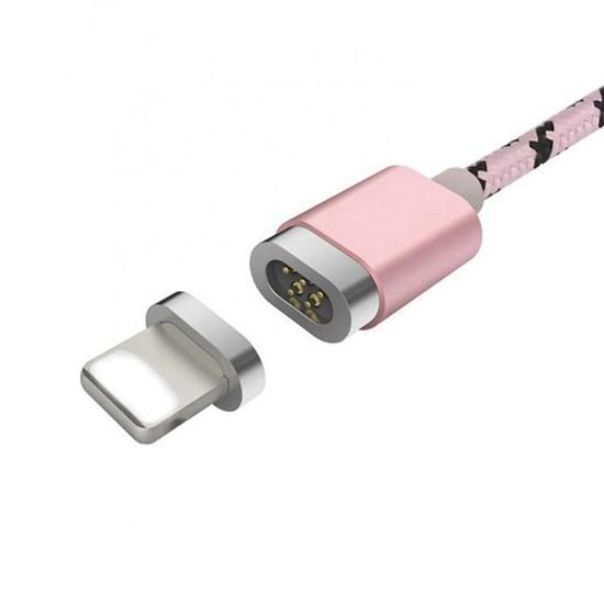 Insnap Series Magnetic Cable 1M Rose CAMCLH-ALF0R Rose მობილურის აქსესუარები, ტელეფონები ბრენდი: Baseus კაბელის ტიპი: female-male კონექტორები: Lightning-USB სიგრძე: 1000mm ტიპი: Cable ფერი: Rose Gold Insnap Series Magnetic Cable 1M Rose CAMCLH-ALF0R Rose
