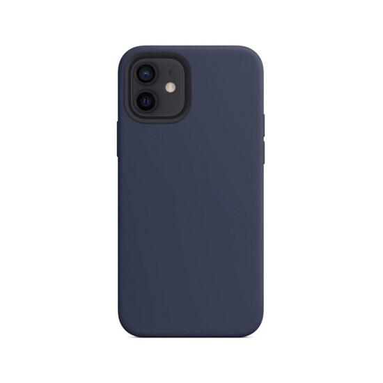 Magsafe Silicon Case For Apple Iphone 12 Deep მობილურის აქსესუარები, ტელეფონები დამზადებულია ბრენდისთვის: Apple დამზადებულია მოდელისთვის: Apple Iphone 12 Magsafe Silicon Case For Apple Iphone 12 Deep