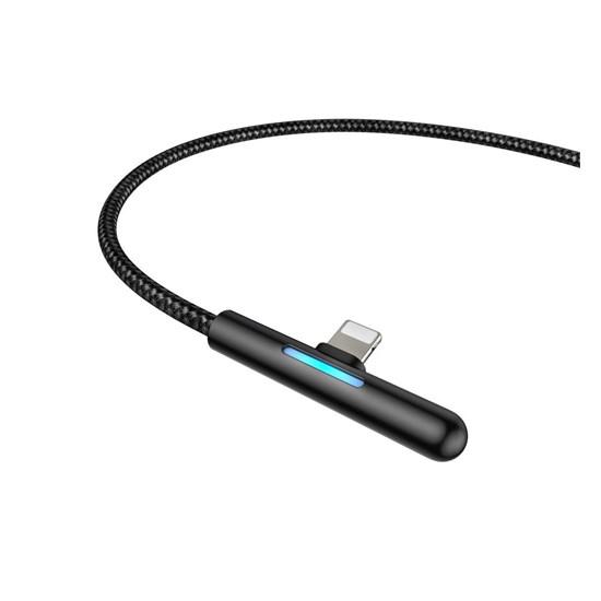Iridescent Lamp Mobile Game USB Cable Lightning 1m CAL7C-A მობილურის აქსესუარები, ტელეფონები ბრენდი: Baseus კაბელის ტიპი: male-female კონექტორები: Lightning-USB სიგრძე: 1000mm ტიპი: Cable ფერი: Black Iridescent Lamp Mobile Game USB Cable Lightning 1m CAL7C-A