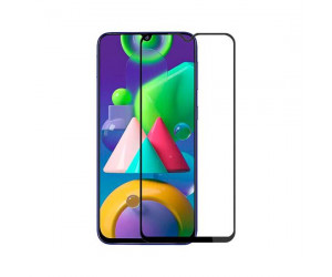 Glass Pro plus Full Screen Tempered Glass 111D Samsung M215 Galaxy M21