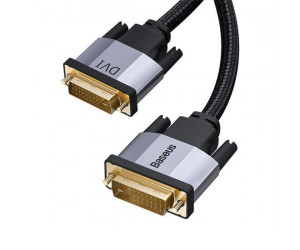 Enjoyment Series DVI Male To DVI Male Bidirectional Adapter Cable 1m