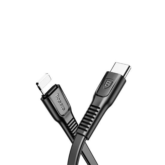 Tough Series Cable Type-C to Lightning 1m CAZYSC-A01 მობილურის აქსესუარები, ტელეფონები ბრენდი: Baseus კაბელის ტიპი: male-male კონექტორები: Type C-Lightning სიგრძე: 1000mm ტიპი: Cable ფერი: Black Tough Series Cable Type-C to Lightning 1m CAZYSC-A01
