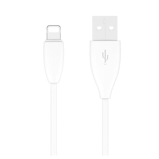 Small Pretty Waist USB Cable Lightning 1.2m CALMY-02 მობილურის აქსესუარები, ტელეფონები ბრენდი: Baseus კონექტორები: Lightning-USB სიგრძე: 1200mm ტიპი: Cable ფერი: White Small Pretty Waist USB Cable Lightning 1.2m CALMY-02