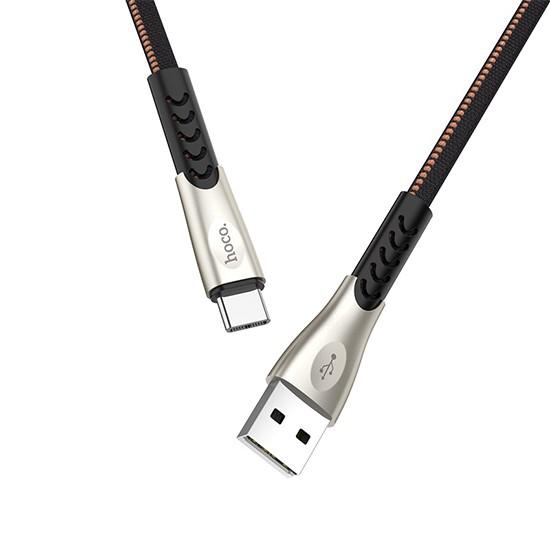 Superior Speed Charging Data Cable Type-C U48 მობილურის აქსესუარები, ტელეფონები ბრენდი: Hoco კაბელის ტიპი: female-male კონექტორები: Type C-USB სიგრძე: 1200mm ტიპი: Cable ფერი: Black Superior Speed Charging Data Cable Type-C U48