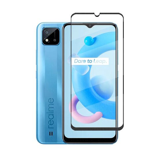 Glass Pro+ Full Screen Tempered Glass Realme C11 2021 მობილურის აქსესუარები, ტელეფონები დამზადებულია ბრენდისთვის: Realme დამზადებულია მოდელისთვის: Realme C11 (2021) ბრენდი: Glass Pro+ დამცავის ტიპი: 3D Glass Pro plus Full Screen Tempered Glass Realme C11 2021