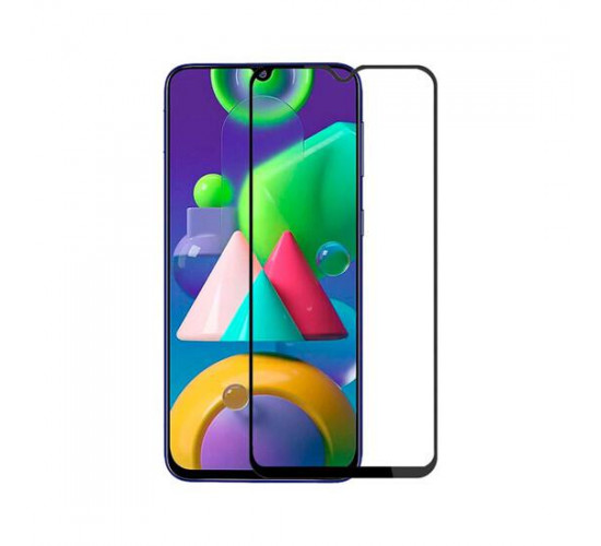 Glass Pro plus Full Screen Tempered Glass Samsung M215 Galaxy M21
