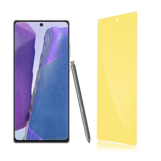 Glass Pro+ Full Screen Film Samsung N980 Galaxy Note 20 მობილურის აქსესუარები, ტელეფონები ბრენდი: Glass Pro+ დამზადებულია მოდელისთვის: TouchWiz v1. Glass Pro plus Full Screen Film Samsung N980 Galaxy Note 20