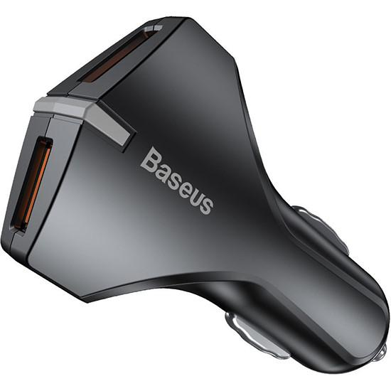 Small Rocket QC 3.0 Dual USB Car Charger CCALL-RK01 მობილურის აქსესუარები, ტელეფონები ბრენდი: Baseus ამპერაჟი: 3A USB პორტი: 2 Port სწრაფი დატენვა: YES მობილურები-მანქანის დამტენები: YES Small Rocket QC 3.0 Dual USB Car Charger CCALL-RK01