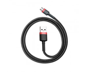 Cafule Cable Micro USB 2.4A 1m CAMKLF-B91-Red