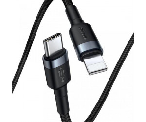 Cafule Data Cable Type-C to Lightning 1M CATKLF-G1-grey
