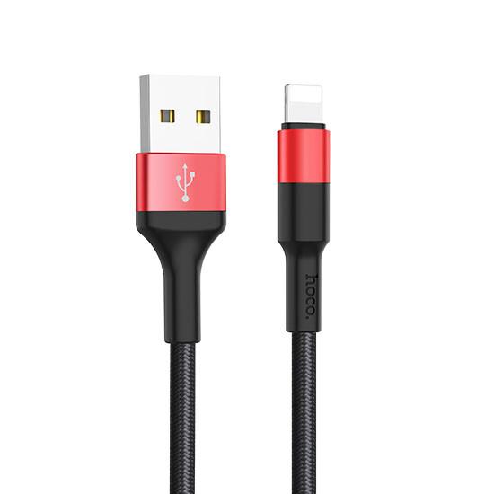 Xpress Charging Data Cable Lightning X26/Red მობილურის აქსესუარები, ტელეფონები ბრენდი: Hoco კაბელის ტიპი: male-male კონექტორები: Lightning-USB სიგრძე: 1000mm ტიპი: Cable ფერი: Black/Red Xpress Charging Data Cable Lightning X26-Red
