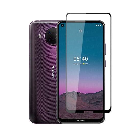 Glass Pro+ Full Screen Tempered Glass Nokia 5.4 მობილურის აქსესუარები, ტელეფონები დამზადებულია მოდელისთვის: Nokia 5. Glass Pro plus Full Screen Tempered Glass Nokia 5.4