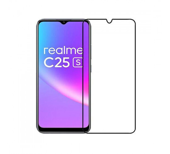 Glass Pro plus Full Screen Tempered Glass 111D Realme C25s