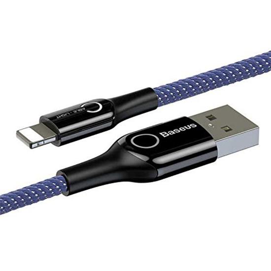 C-shaped Light Intelligent Power-Off Cable CALCD-05 მობილურის აქსესუარები, ტელეფონები ბრენდი: Baseus კაბელის ტიპი: male-male კონექტორები: Lightning-USB ტიპი: Cable ფერი: Purple C-shaped Light Intelligent Power-Off Cable CALCD-05