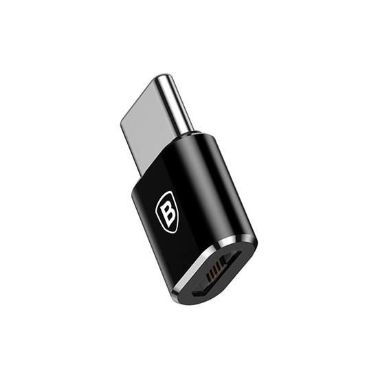 Micro Female To Type-C Male Adapter Converter CAMOTG-01 მობილურის აქსესუარები, ტელეფონები ბრენდი: Baseus კაბელის ტიპი: male-female კონექტორები: Type-C-Micro USB ტიპი: Converter ფერი: Black Micro Female To Type-C Male Adapter Converter CAMOTG-01