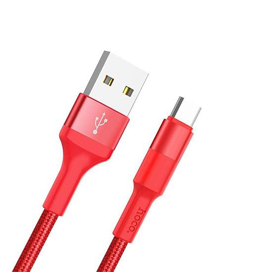 Xpress Charging Data Cable Micro USB X26 მობილურის აქსესუარები, ტელეფონები ბრენდი: Hoco კაბელის ტიპი: female-male კონექტორები: Micro USB-USB სიგრძე: 1000mm ტიპი: Cable ფერი: Red Xpress Charging Data Cable Micro USB X26
