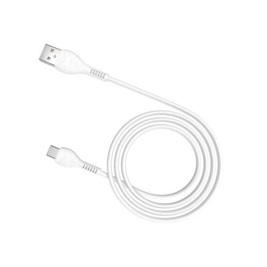 Cool Power Charging Data Cable Type-C X37 მობილურის აქსესუარები, ტელეფონები ბრენდი: Hoco კაბელის ტიპი: female-male კონექტორები: Type C-USB სიგრძე: 1000mm ტიპი: Cable ფერი: White Cool Power Charging Data Cable Type-C X37