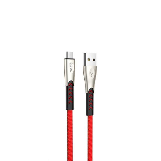 Superior Speed Charging Data Cable Micro USB U48 მობილურის აქსესუარები, ტელეფონები ბრენდი: Hoco კაბელის ტიპი: female-male კონექტორები: Micro USB-USB სიგრძე: 1200mm ტიპი: Cable ფერი: Red Superior Speed Charging Data Cable Micro USB U48