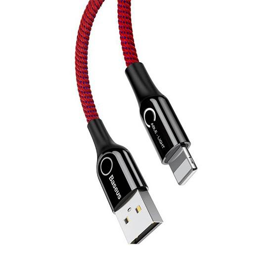 C-shaped Light Intelligent Power-Off Cable CALCD-09 მობილურის აქსესუარები, ტელეფონები ბრენდი: Baseus კაბელის ტიპი: male-male კონექტორები: Lightning-USB ტიპი: Cable ფერი: Red C-shaped Light Intelligent Power-Off Cable CALCD-09