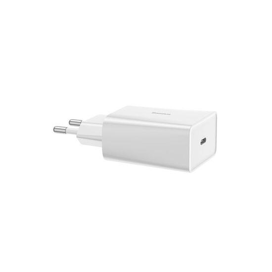 Speed Mini PD Single Type-C Quick Charger 18W EU CCFS-X02 მობილურის აქსესუარები, ტელეფონები ბრენდი: Baseus კომპლექტაცია: Adapter ამპერაჟი: 3A სწრაფი დატენვა: YES დამატებითი თვისებები: 18W Speed Mini PD Single Type-C Quick Charger 18W EU CCFS-X02