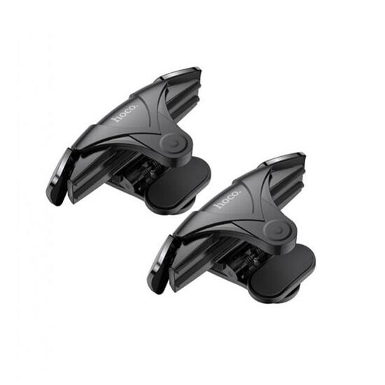 Wolf Mobile Game Buttons GM5 მობილურის აქსესუარები, ტელეფონები მასალა: ABS+silicone ზომა: 55x28x33mm წონა: 14 g თავსებადია: 4-7 inch mobile phones, thickness ≤13mm ბრენდი: Hoco Wolf Mobile Game Buttons GM5