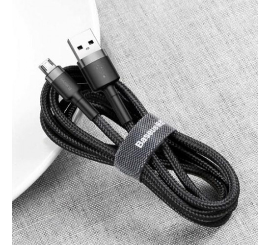 Cafule Cable Micro USB 2A 3m CAMKLF-H-black