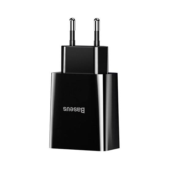 Speed Mini Dual U Charger 10.5W EU CCFS-R01 მობილურის აქსესუარები, ტელეფონები ბრენდი: Baseus კომპლექტაცია: Adapter ამპერაჟი: 2A USB პორტის რაოდენობა: 2X Speed Mini Dual U Charger 10.5W EU CCFS-R01