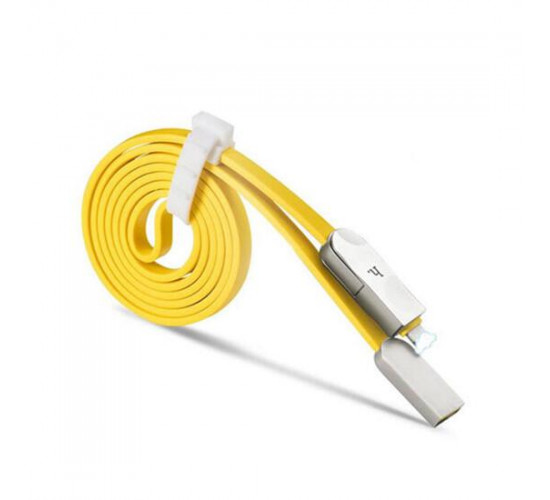 Cheese Style 2 In 1 Metal Charging Cable U1 120cm