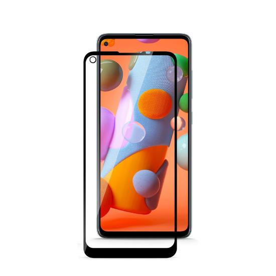 Glass Pro+ Full Screen Tempered Glass 111D Samsung A115 Galaxy A11 მობილურის აქსესუარები, ტელეფონები დამცავის ტიპი: 111D დამზადებულია მოდელისთვის: Samsung Galaxy A11 ბრენდი: Glass Pro+ დამზადებულია ბრენდისთვის: Samsung ფერი: black Glass Pro plus Full Screen Tempered Glass 111D Samsung A115 Galaxy A11