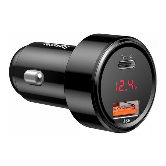 Magic Series PPS Digital Display Car Charger CCMLC20C-01 მობილურის აქსესუარები, ტელეფონები ამპერაჟი: 3A სწრაფი დატენვა: YES ბრენდი: Baseus მობილურები-მანქანის დამტენები: YES Magic Series PPS Digital Display Car Charger CCMLC20C-01