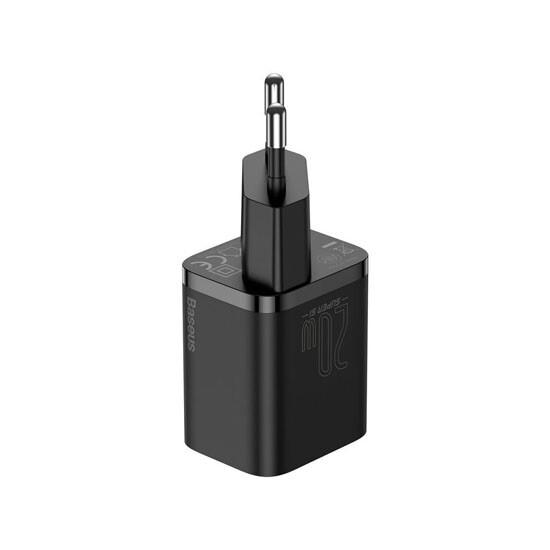 Super Si Quick Charger 1C 20W CCSUP-B01 მობილურის აქსესუარები, ტელეფონები ბრენდი: Baseus კომპლექტაცია: Adapter ამპერაჟი: 3A, 2A, 2. Super Si Quick Charger 1C 20W CCSUP-B01