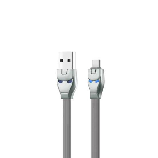 Steel Man Charging Cable U14 Micro USB მობილურის აქსესუარები, ტელეფონები ბრენდი: Hoco კაბელის ტიპი: male-male კონექტორები: Micro USB-USB ტიპი: Cable ფერი: Grey Steel Man Charging Cable U14 Micro USB